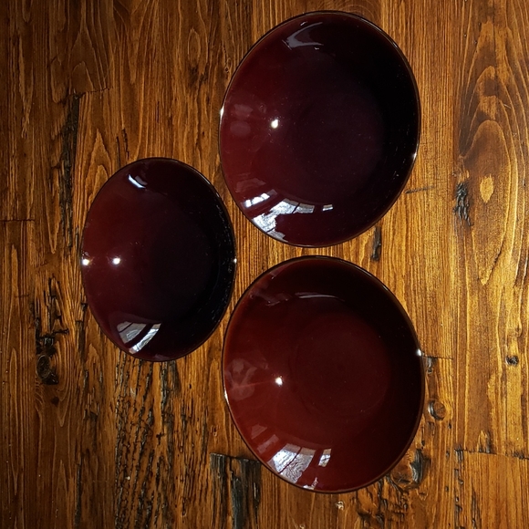 Calvin Klein Other - Calvin Klein Luna Mohagony Brown Bowls